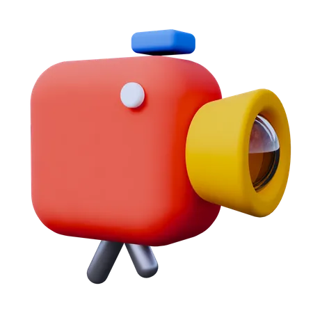 Grabar video  3D Icon