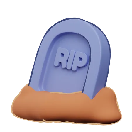 Grabstein  3D Icon