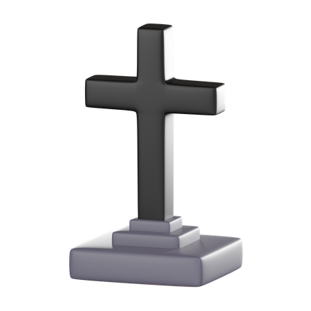 Grabstein  3D Icon