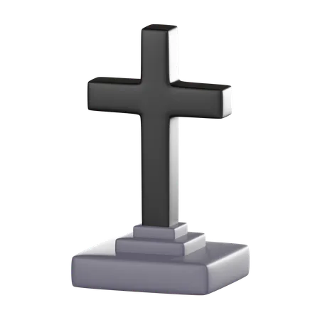 Grabstein  3D Icon