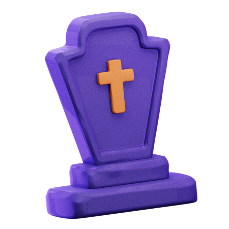 Grabstein  3D Icon