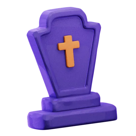 Grabstein  3D Icon