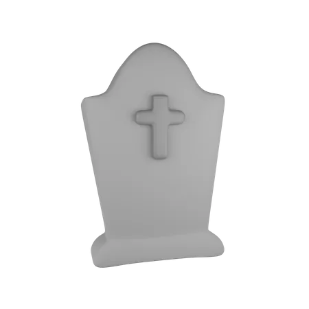 Grabstein  3D Icon