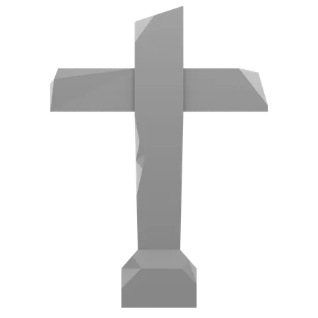 Grabkreuz  3D Icon