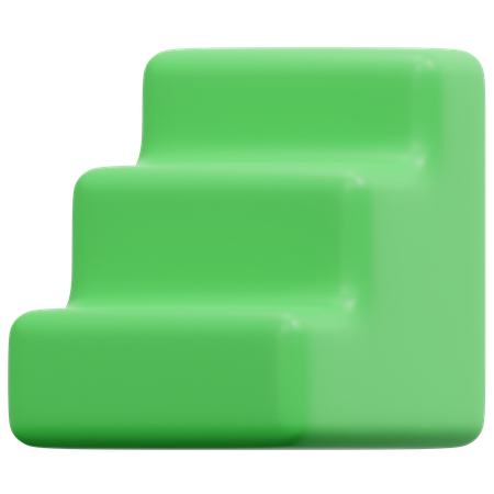 Grade Abstract Shape  3D Icon
