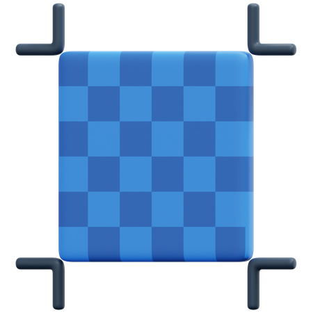 Grade de pixels  3D Icon