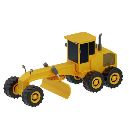 Grader  3D Icon