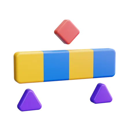 Gradient Color  3D Icon
