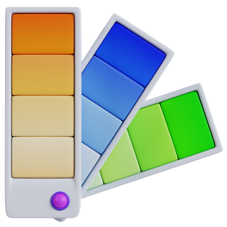 Gradient Color Samples  3D Icon