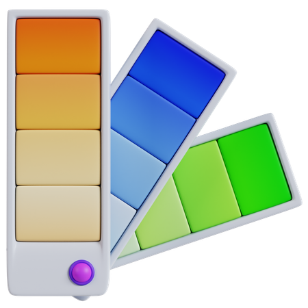 Gradient Color Samples  3D Icon