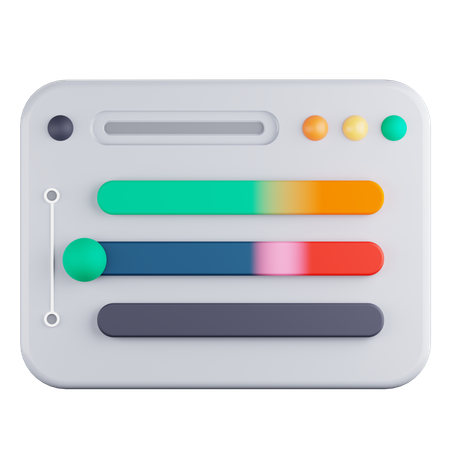 Gradient Picker  3D Icon