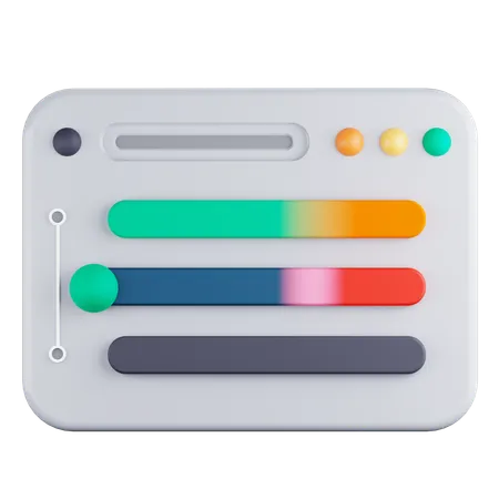 Gradient Picker  3D Icon