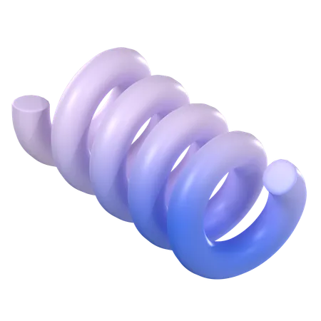 Gradiente espiral  3D Icon