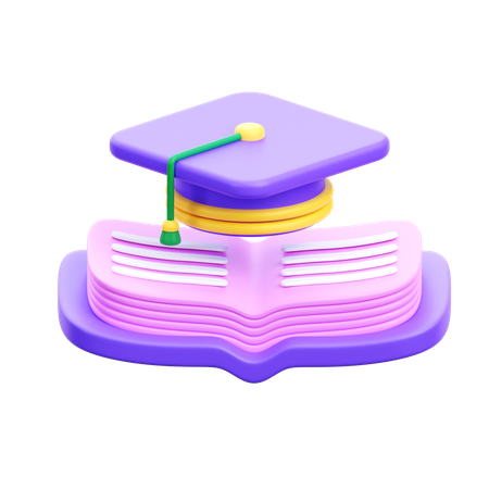 Diploma de graduación  3D Icon