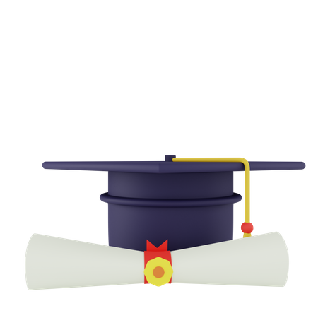 Graduação  3D Icon