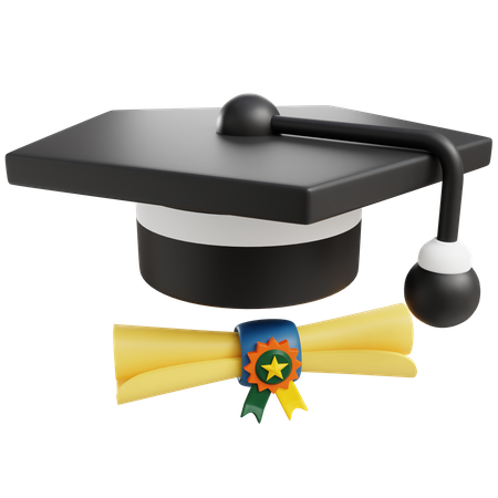 Graduación  3D Icon