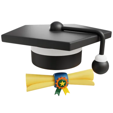 Graduación  3D Icon