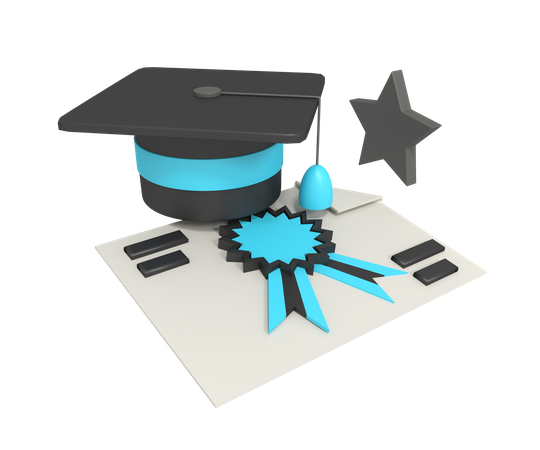 Graduación  3D Icon