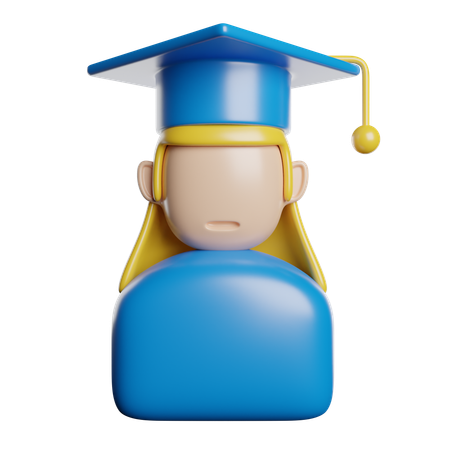 Graduate  3D Icon