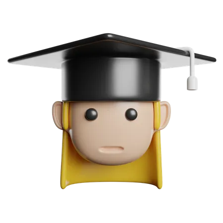 Graduate  3D Icon