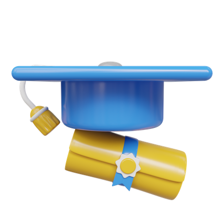 Graduate  3D Icon