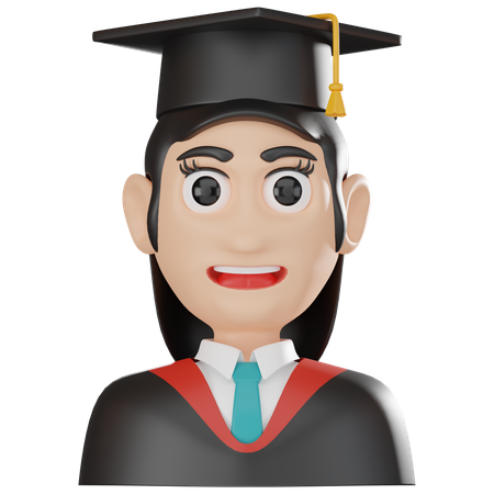 Graduate  3D Icon