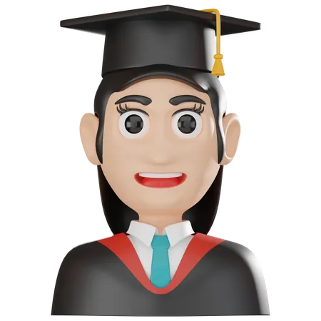 Graduate  3D Icon