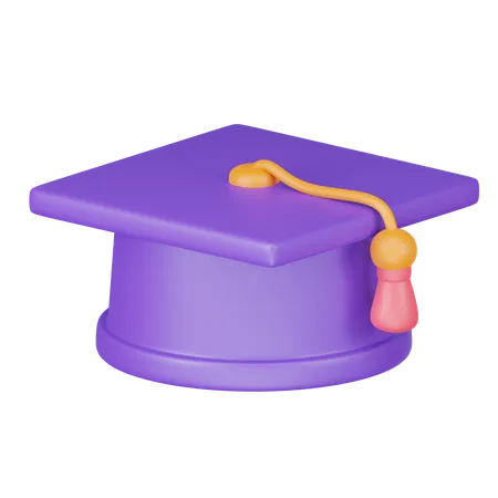 Graduate Cap  3D Icon