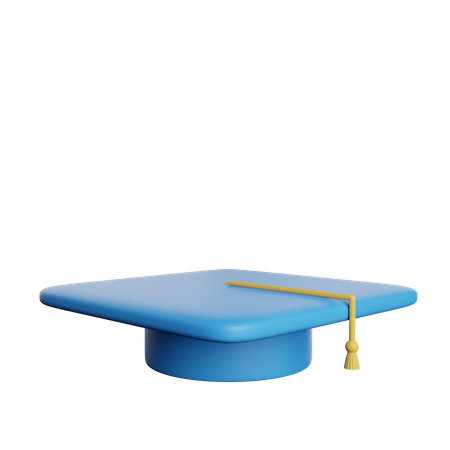 Graduate Cap  3D Icon