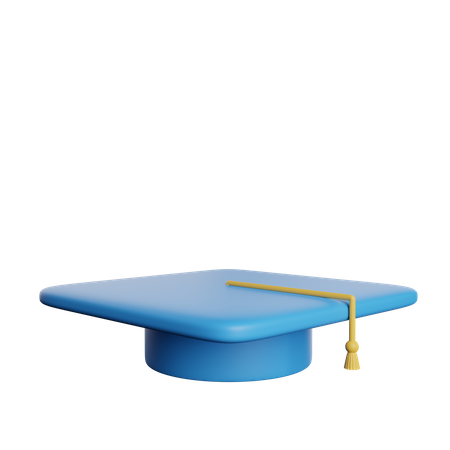 Graduate Cap  3D Icon