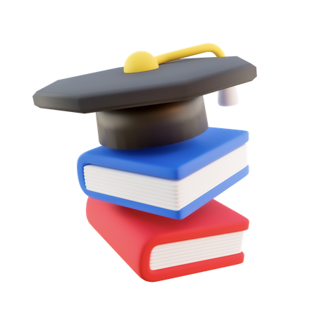 Graduate Hat  3D Icon