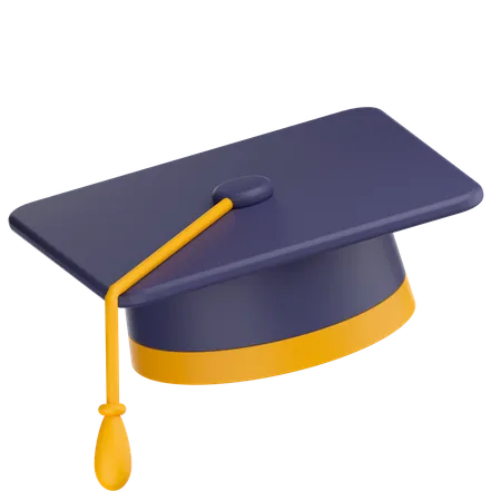 Graduate Hat  3D Icon