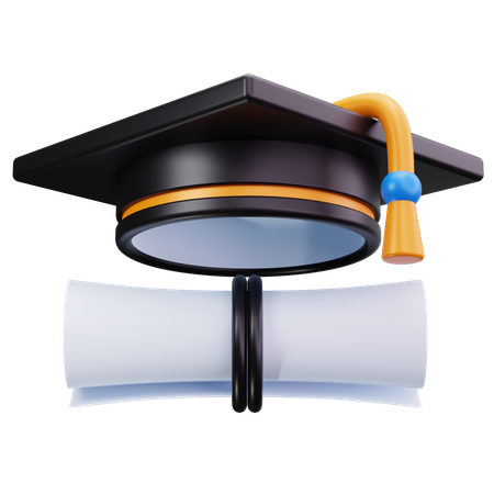 Graduate Scroll  3D Icon