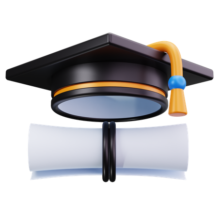 Graduate Scroll  3D Icon