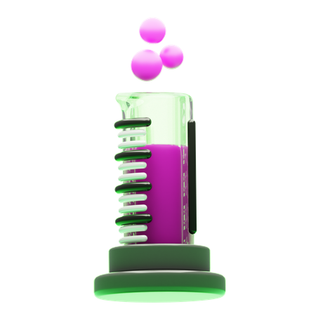 GRADUATED CYLINDER  3D Icon