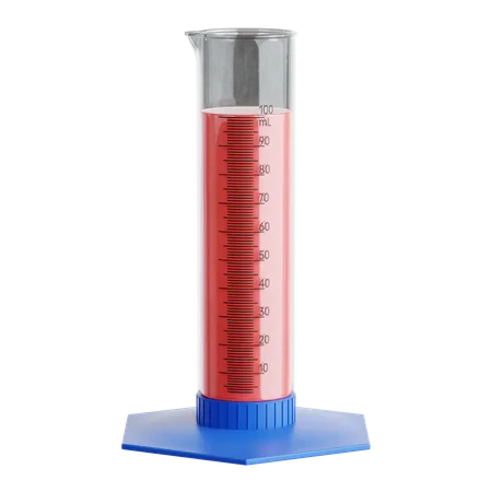 Graduated Cylinder  3D Icon