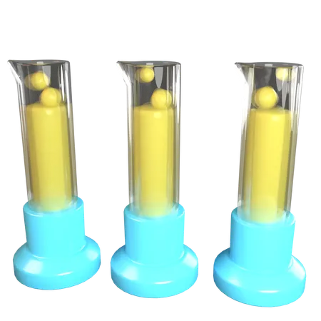 Graduated Cylinder  3D Icon