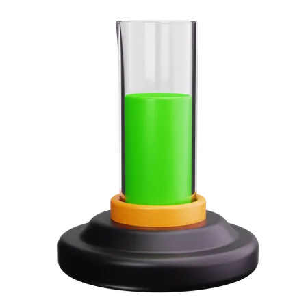 Graduated Cylinder  3D Icon