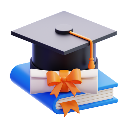 Graduation  3D Icon