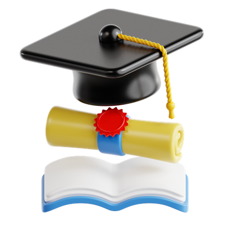 Graduation  3D Icon