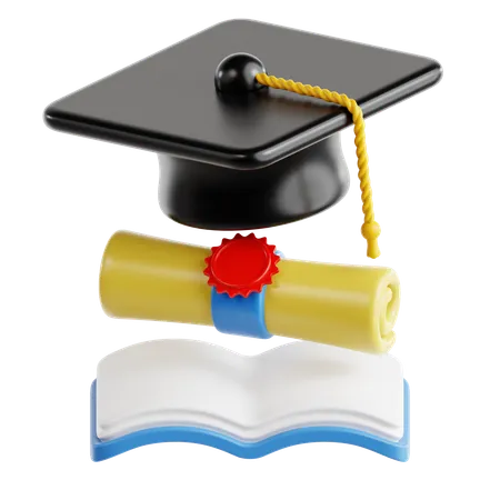 Graduation  3D Icon