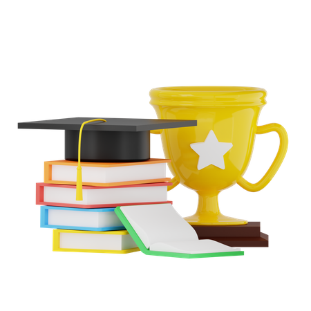 Graduation  3D Icon