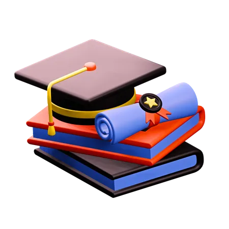 Graduation  3D Icon