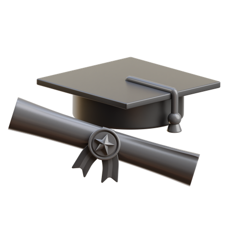 Graduation  3D Icon