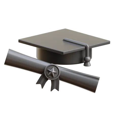 Graduation  3D Icon