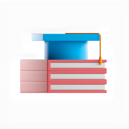 Graduation  3D Icon