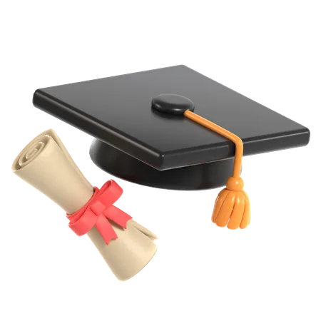 Graduation  3D Icon