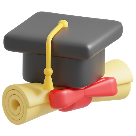 Graduation  3D Icon