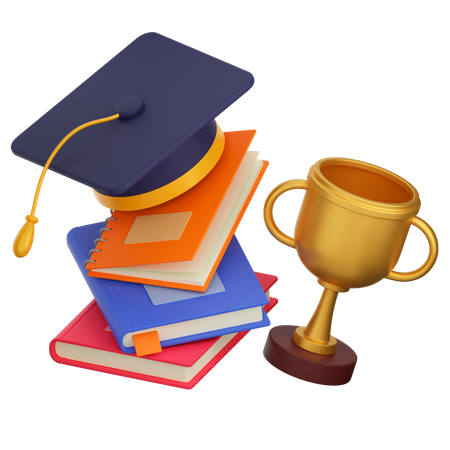 Graduation  3D Icon