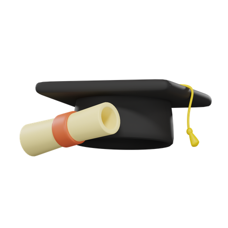 Graduation  3D Icon